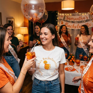 Camiseta Festa de Despedida de Solteira Personalizada com A