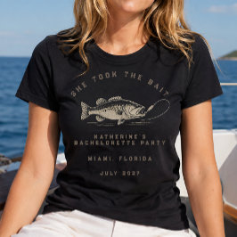 Camiseta Festa de Despedida de Solteira Personalizada com T