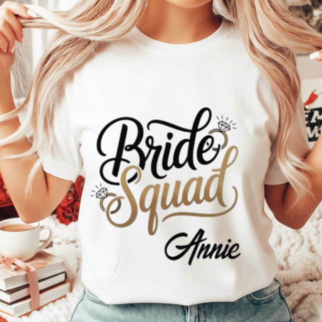 Camiseta Festa de Despedida de Solteira Personalizada da Eq (Criador carregado)