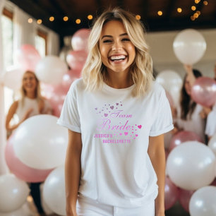 Camiseta Festa de Despedida de Solteira Personalizada da Eq