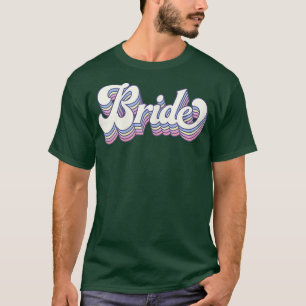 Camiseta Festa de Despedida de Solteira Retro da Noiva Femi