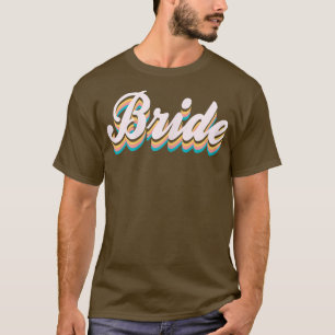 Camiseta Festa de Despedida de Solteira Retro Feminina Noiv