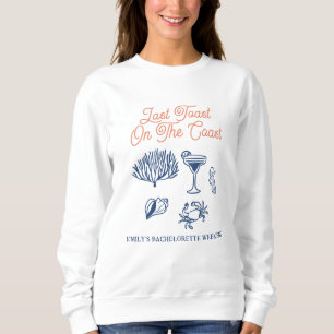Camiseta Festa de Despedida de Solteira Última torrada na c