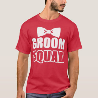 Camiseta Festa de despedida de solteiro do Groom Squad 3