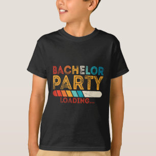 Camiseta Festa de Despedida de Solteiro do Noivo Engraçado 