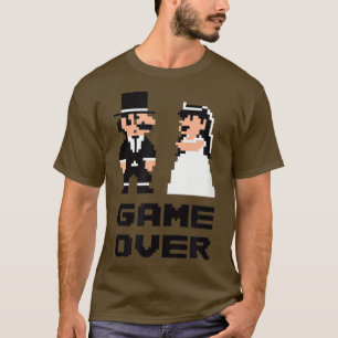 Camiseta Festa de Despedida de Solteiro Fim de Jogo, Noiva