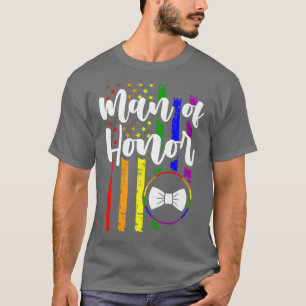 Camiseta Festa de Despedida de Solteiro Gay Orgulho Lgbt En