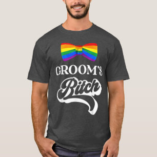 Camiseta Festa de Despedida de Solteiro Gay Orgulho LGBT En