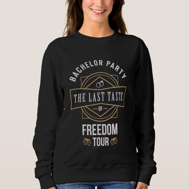 Camiseta Festa de Despedida de Solteiro o último sabor da l (Frente)