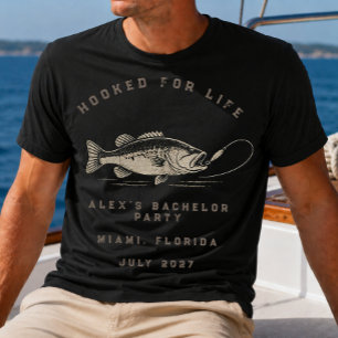 Camiseta Festa de Despedida de Solteiro Personalizada com T