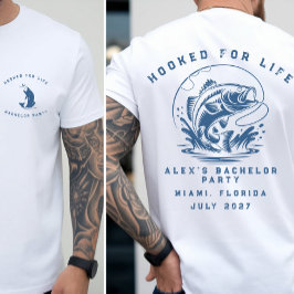 Camiseta Festa de Despedida de Solteiro Personalizada com T