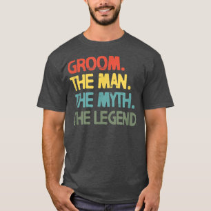 Camiseta Festa de Despedida de Solteiro Retro Vintage para