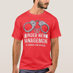 Camiseta Festa de Despedida de Solteiro Sob Nova Gestão Div