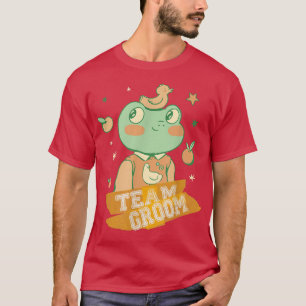 Camiseta Festa de Despedida de Solteiro TEAM GROOMHomens 