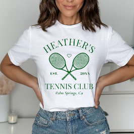 Camiseta Festa de Despedida do Clube de Tênis Último Balanç