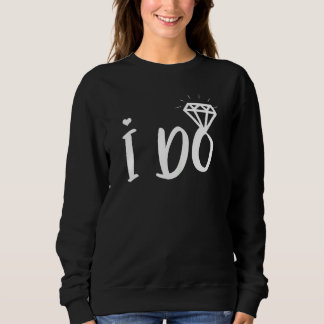 Camiseta Festa de Despedida e Casamento Combinando I Do Fem