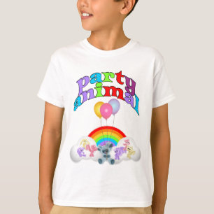 Camiseta Festa de diversão animal