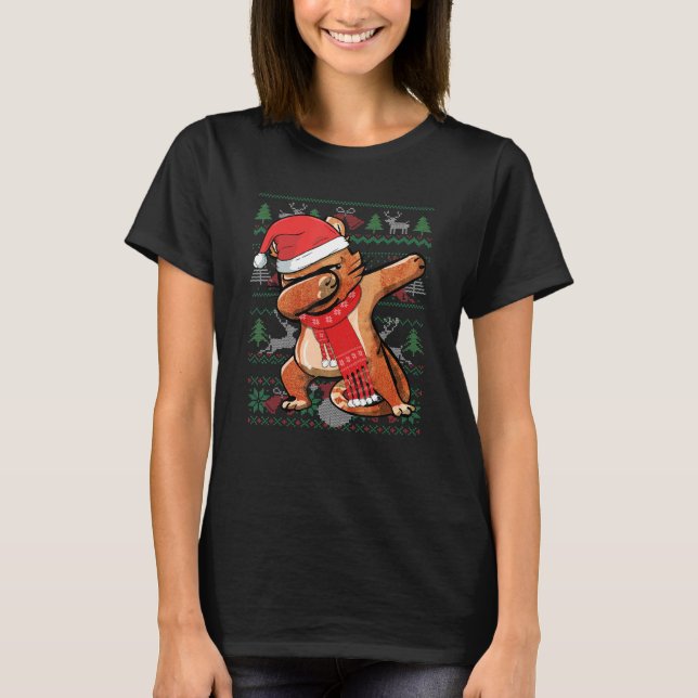 Camiseta Festa de Doador de Natal Feio Cos (Frente)