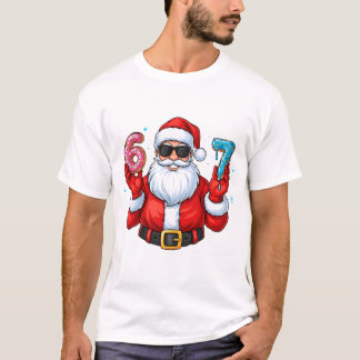 Camiseta Festa de Donut 6 e 7 do Papai Noel