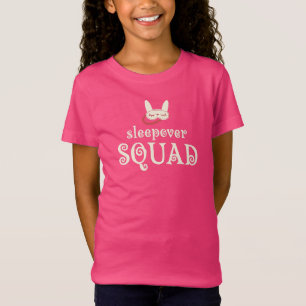 Camiseta festa de dormir aniversário garota adolescente vin