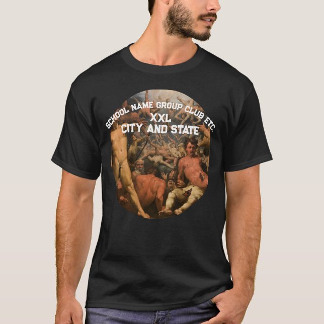 Camiseta Festa de Dormitório Universidade Faculdade Oregon (Frente)