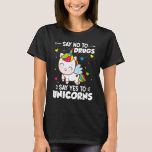Camiseta Festa De Drogas Da Fita Vermelha Diz Não À Droga D