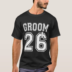 Camiseta Festa de Engajamento do Noivo de 2026 Lua de Mel C