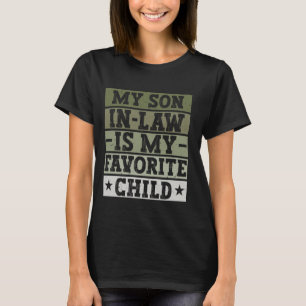 Camiseta Festa de Engajamento Favorita do Filho Genro Famíl