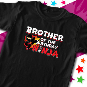 Camiseta Festa de Estilo de Cômica Irmão de Aniversário Nin