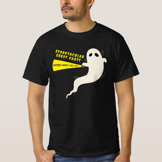 Camiseta Festa de Fantasmas Espetacular de Halloween (Frente)