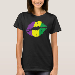 Camiseta Festa de Festas Figuras Paradas Mulheres Lábios Ma