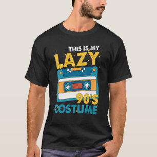 Camiseta Festa de Figurino dos anos 90 e 90 da Retro geraçã