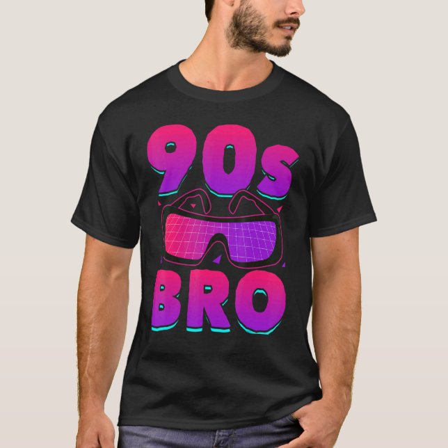 Camiseta Festa de Figurino Retroativo, 90 ANOS, Música 1990 (Frente)