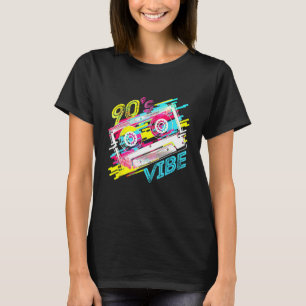 Camiseta Festa de fita de cassete Retro 90s Music Costume G