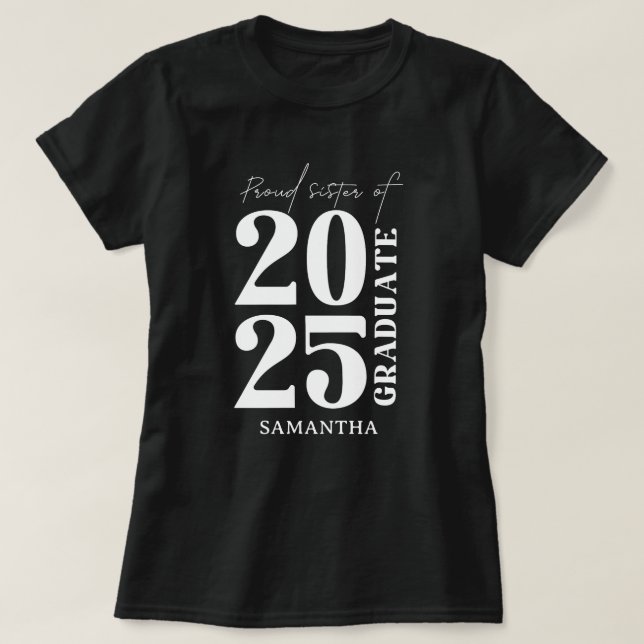 Camiseta Festa de Formatação Sister 2025 do formando (Frente do Design)