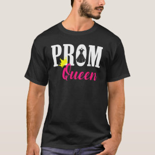 Camiseta Festa de formatura da escola da Rainha baile de fo