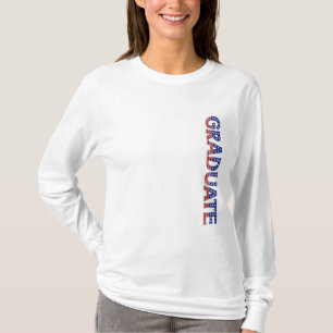 Camiseta Festa de formatura de Fontes dos EUA modernos