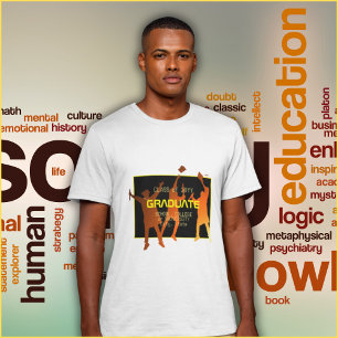 Camiseta Festa de formatura Moderna de Tecno Multicolor