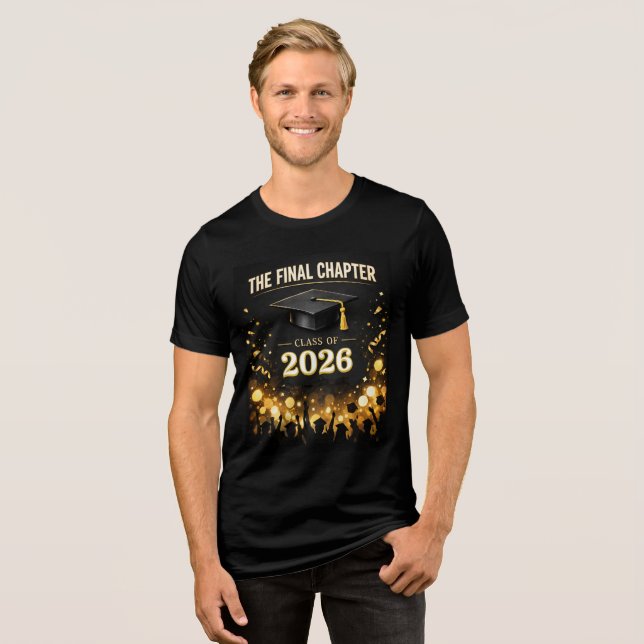 Camiseta Festa de Formatura Personalizada O Capítulo Final  (Frente Completa)