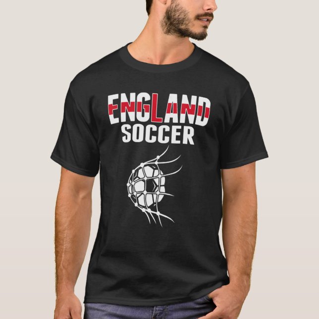 Camiseta Festa De Futebol Em Inglaterra No Net English (Frente)