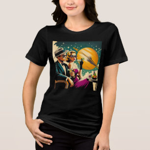 Camiseta Festa de Gangster de Martini de Las Vegas Era Espa