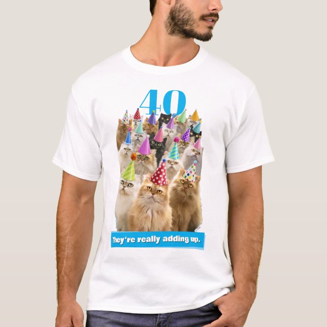 Camiseta Festa de Gatos (Frente)