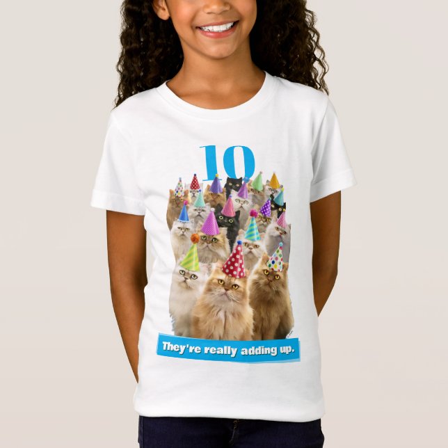 Camiseta Festa de Gatos (Frente)