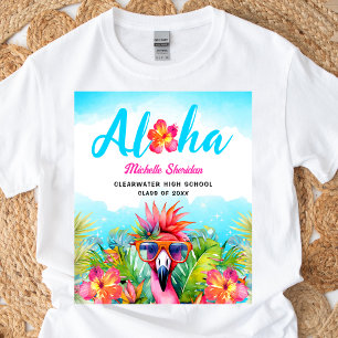 Camiseta Festa de Graduação Tropical Aloha