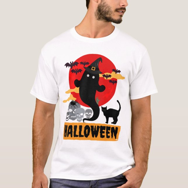 Camiseta Festa de Halloween                               (Frente)