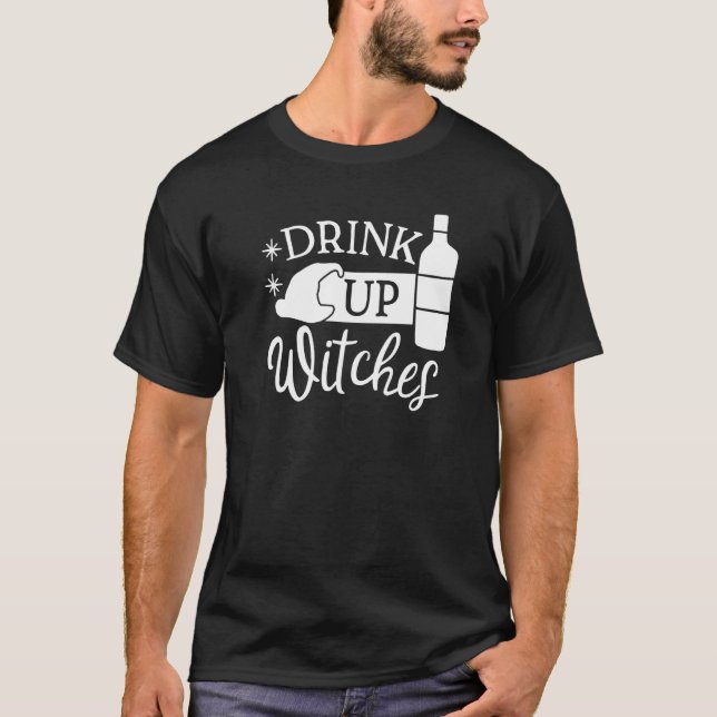 Camiseta Festa De Halloween Bebe Bruxas Feiticeiras Roupa D (Frente)