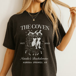 Camiseta Festa de Halloween de Bachelorette de Gótico Perso