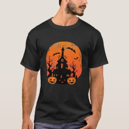 Camiseta Festa de Halloween de Halloween Feliz Vetor
