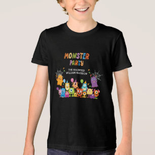 Camiseta Festa De Halloween De Monstro De Figurino Bonito P