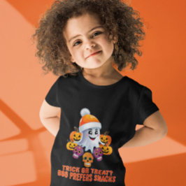 Camiseta Festa de Halloween de Trick ou Tratar Boo Engraçad